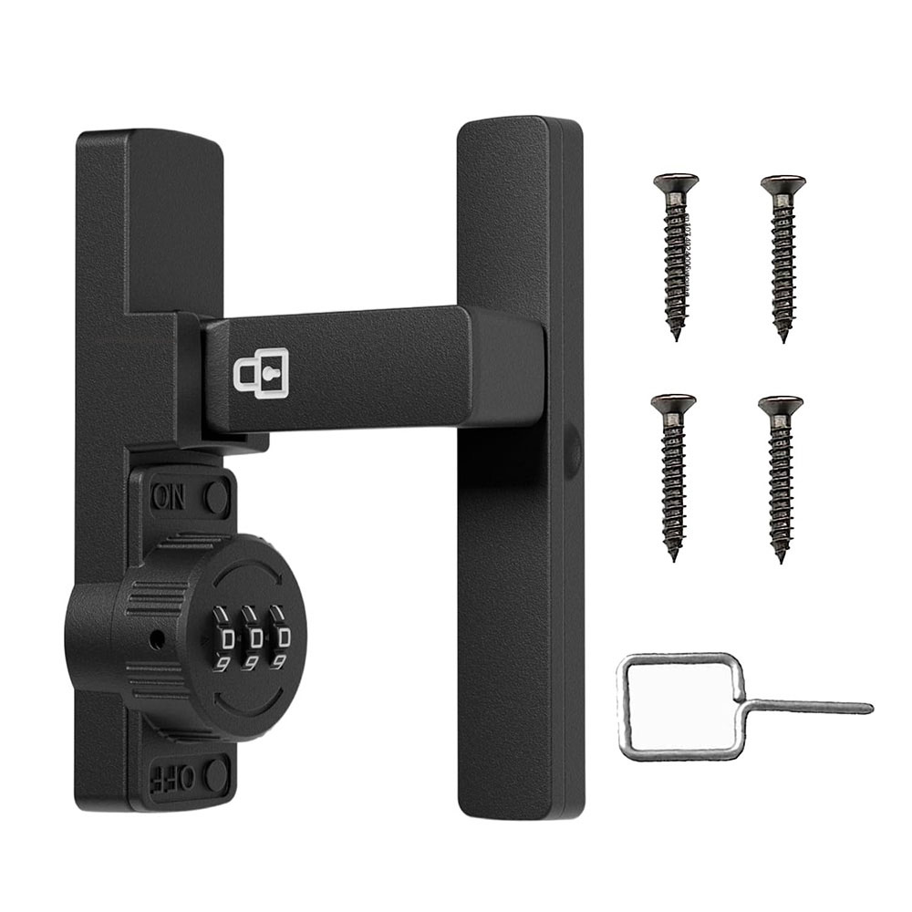 Home Security Door - Защитный дверной замок для сарая, 3-значный