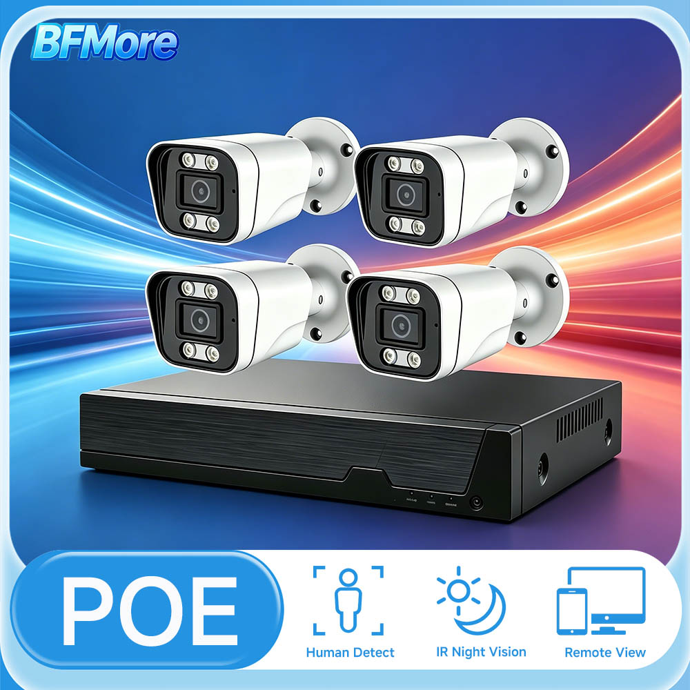 Home Security Nvr - Комплект системы видеонаблюдения BFMore 8MP 4K