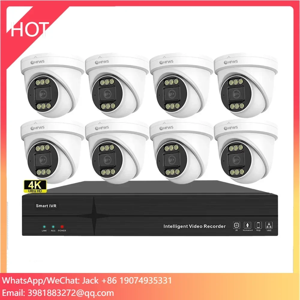 Ip Camera Outdoor 4K - OEM 8 МП 4K 25 кадров/с