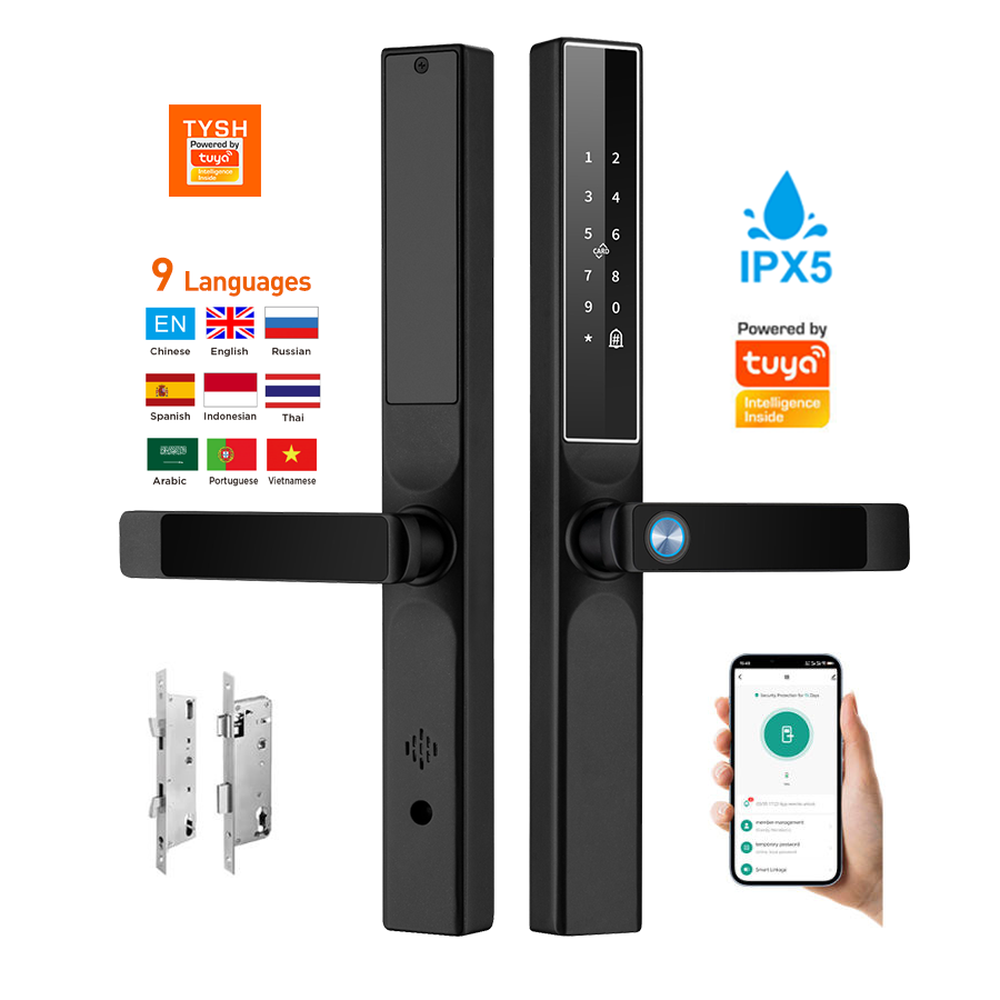 Home Security Guard - Приложение Tuya, дверной замок с отпечатком