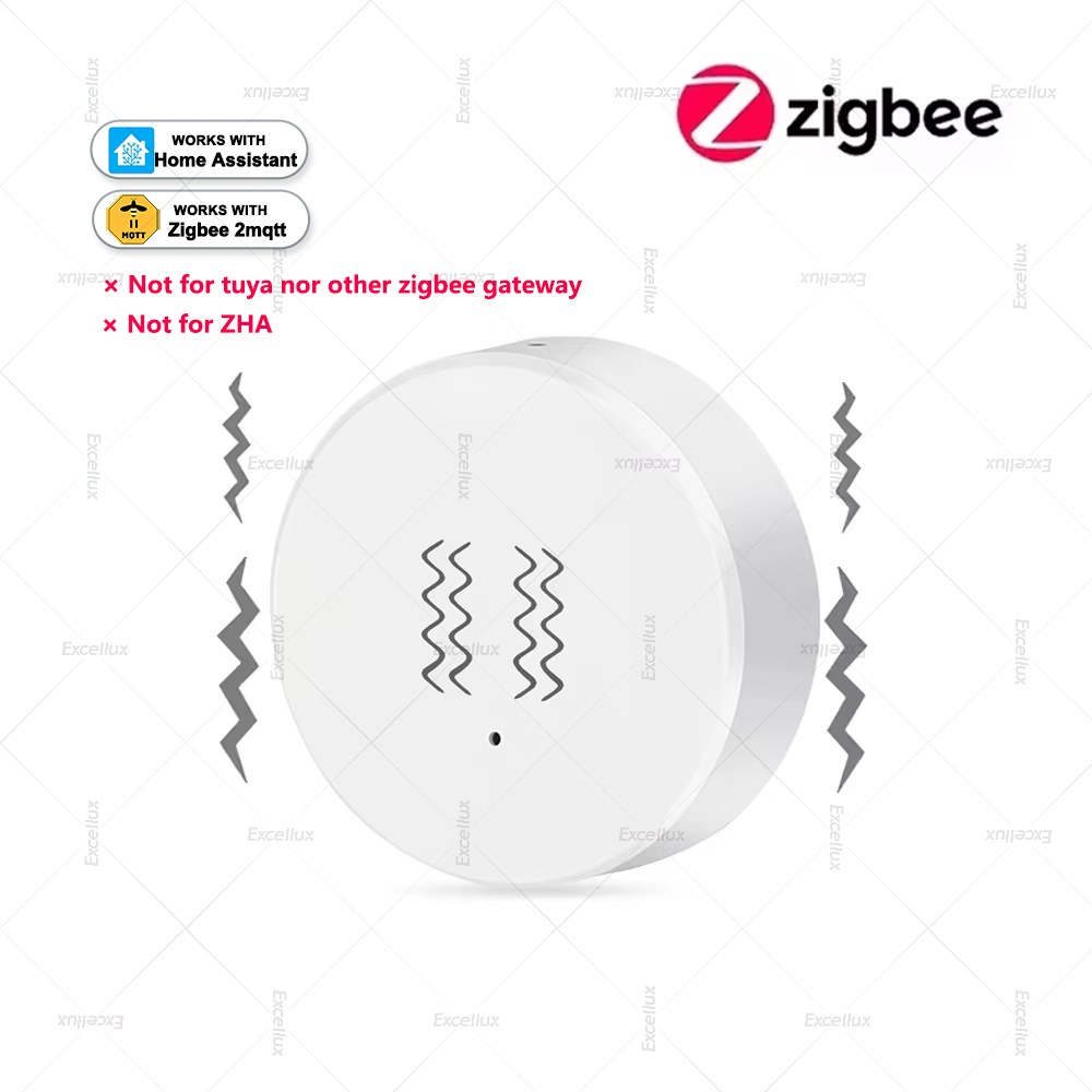 Home Security Gadgets - Умный датчик вибрации Zigbee 3,0, шоковая