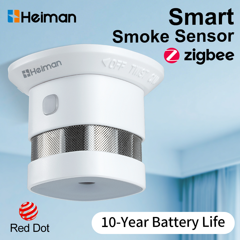 Home Security Guard - Детектор дыма HEIMAN Zigbee — датчик