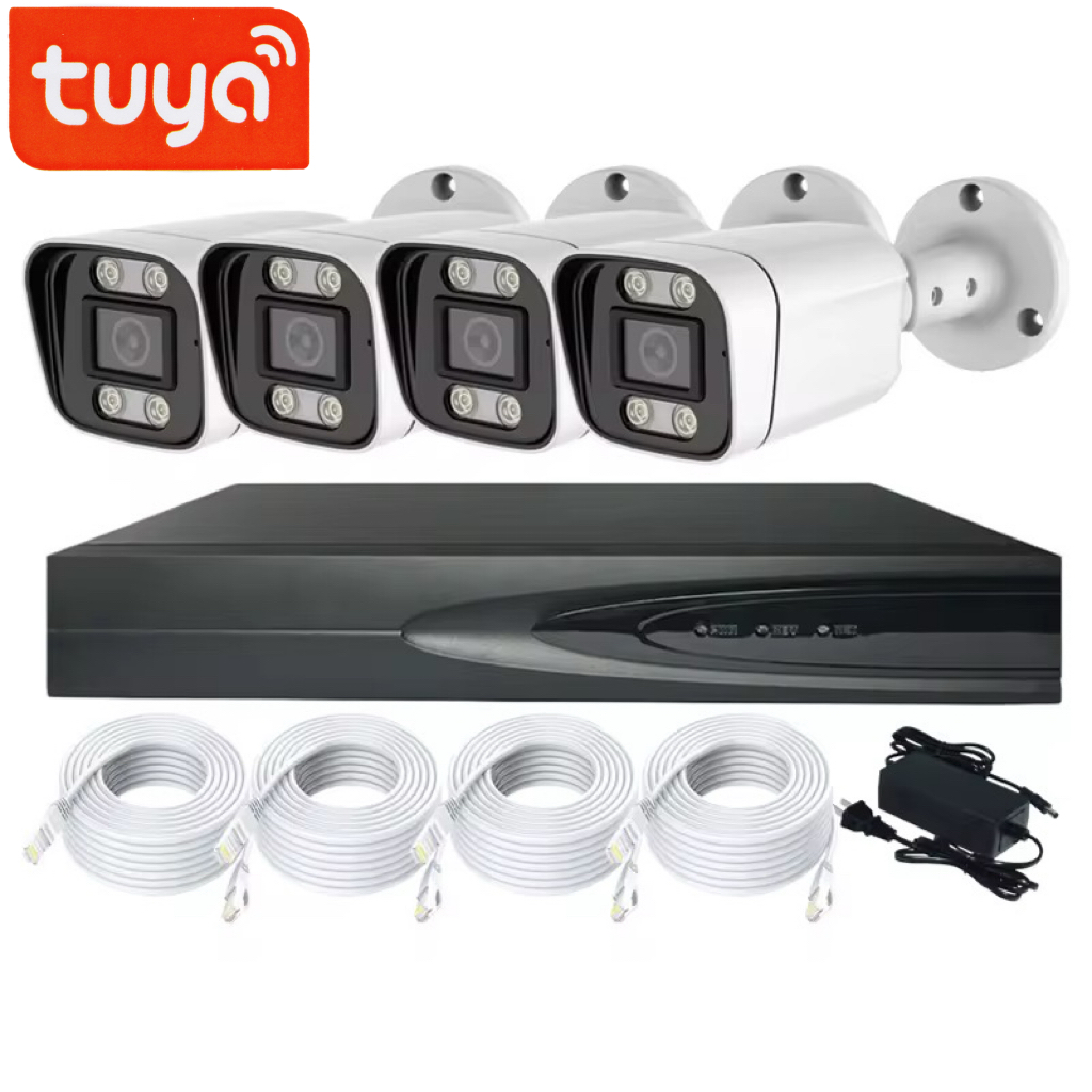 Nvr Kit 8 Channel - Комплект IP-камер Tuya CCTV с встроенным