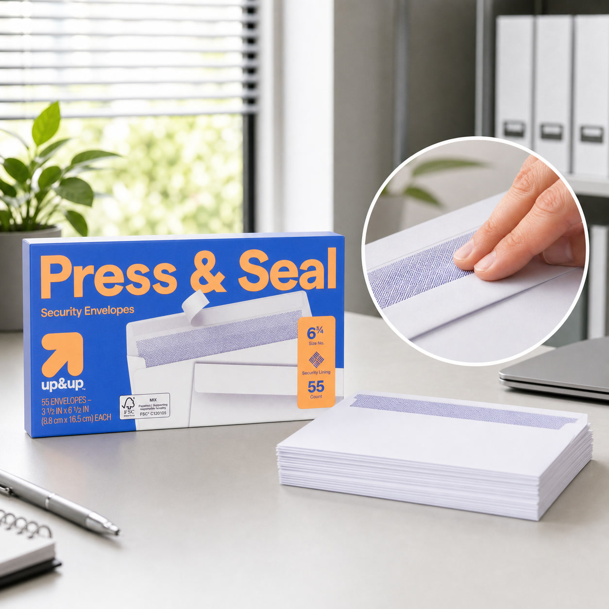Home Security Letters - 110 шт. защитных конвертов с клейкой