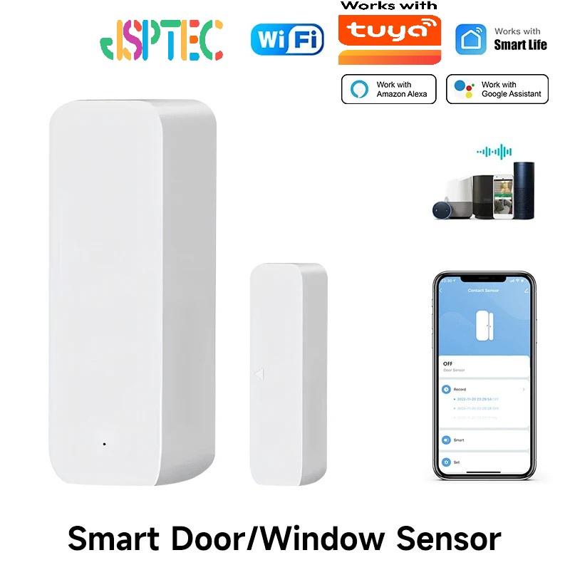 Home Security Guard - Tuya Wi-Fi умный датчик двери детекторы