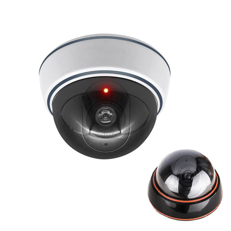 Home Security Guard - Креативная черная/белая поддельная купольная камера, имитация
