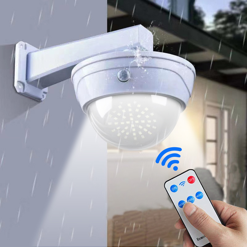 Home Security Flood Lights - Обновленный уличный солнечный свет, датчик движения,