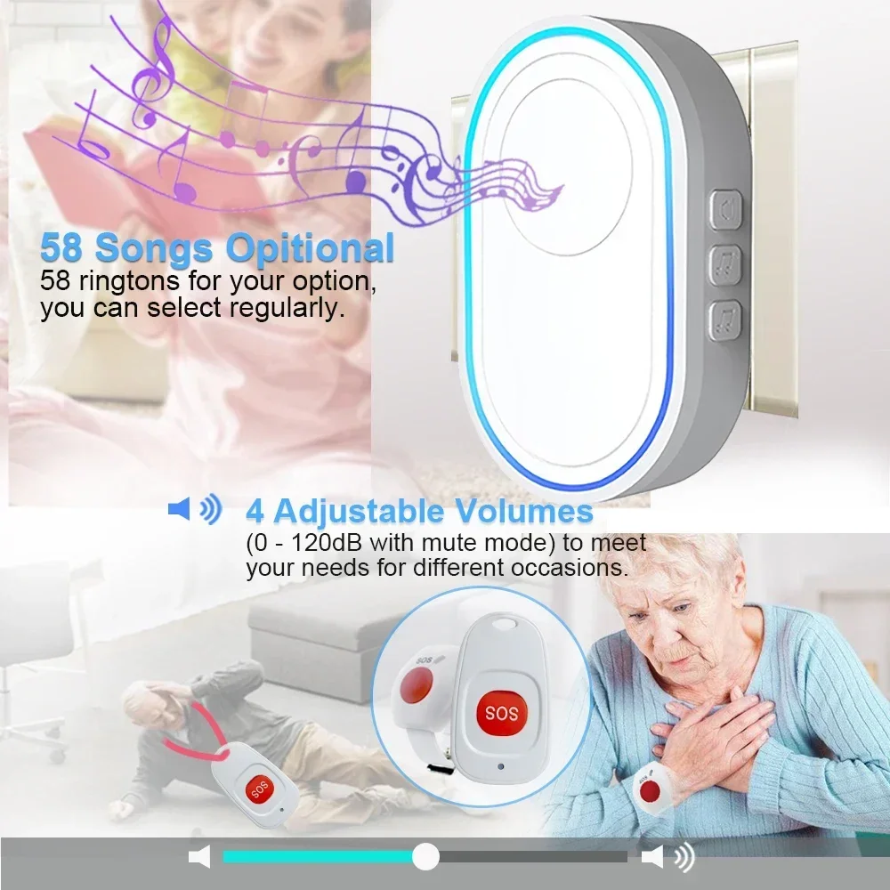 Беспроводной пейджер Topvico д – обзор и цена Home Security Gadgets