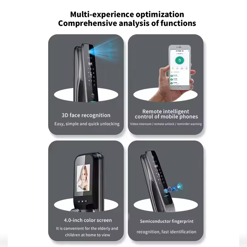 Умный дверной замок HX5 с 3D-р – обзор и цена Home Security Door