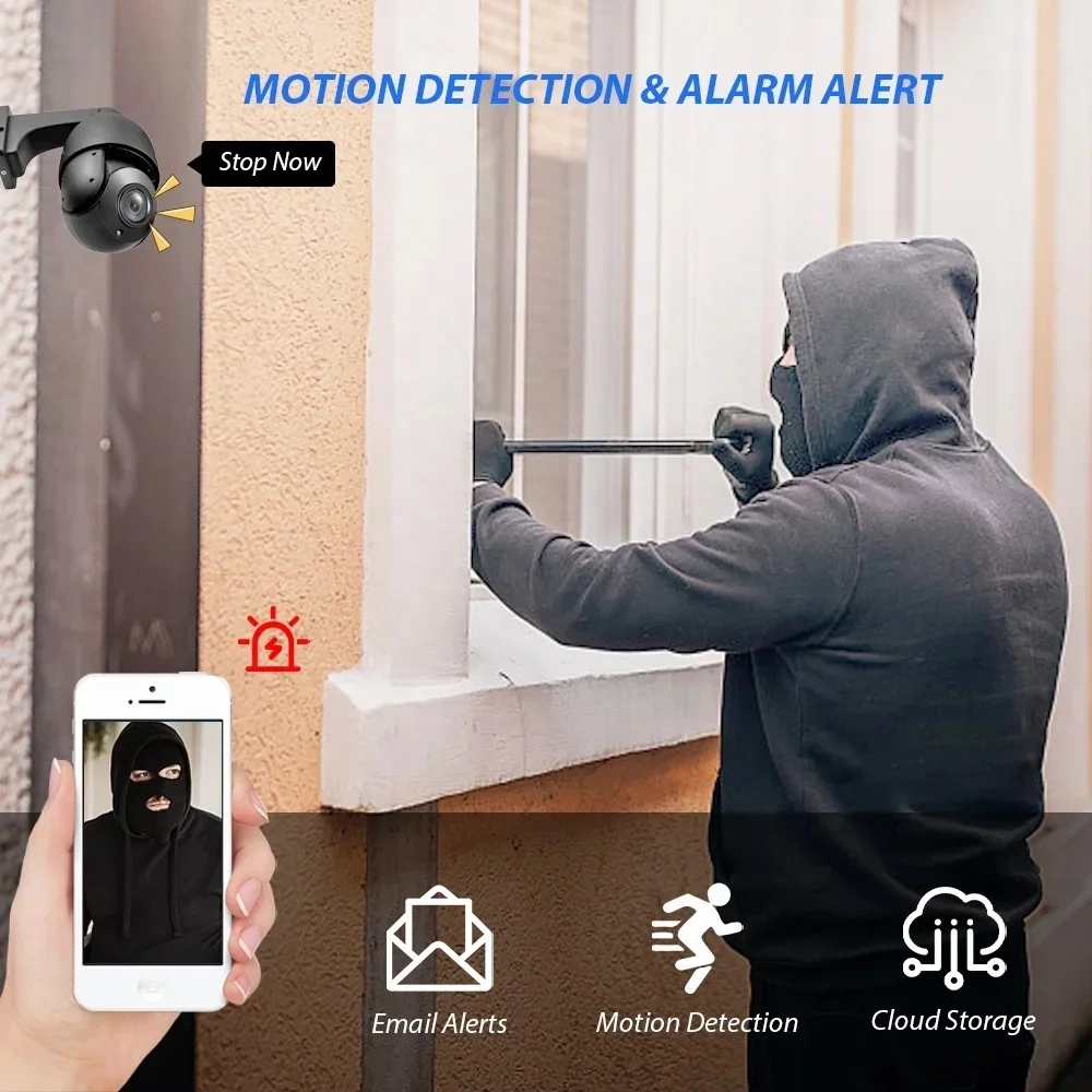 Камера видеонаблюдения BOAVISI – обзор и цена Ip Camera Outdoor 4K