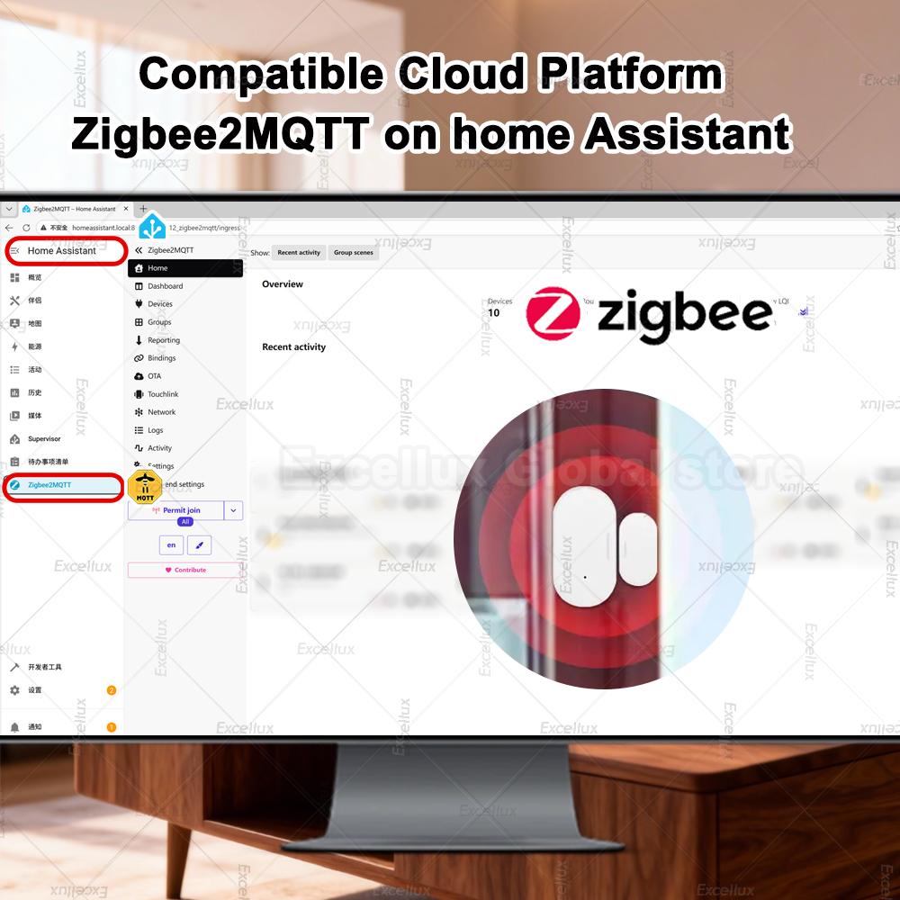 Zigbee 3,0 датчик двери, окна  – обзор и цена Home Security Guard