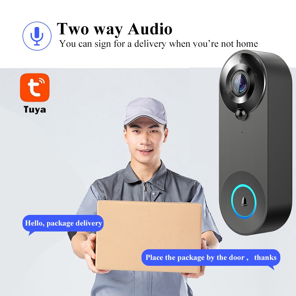 Tuya 1080P беспроводной Wi-Fi  – обзор и цена Home Security No Wifi Needed