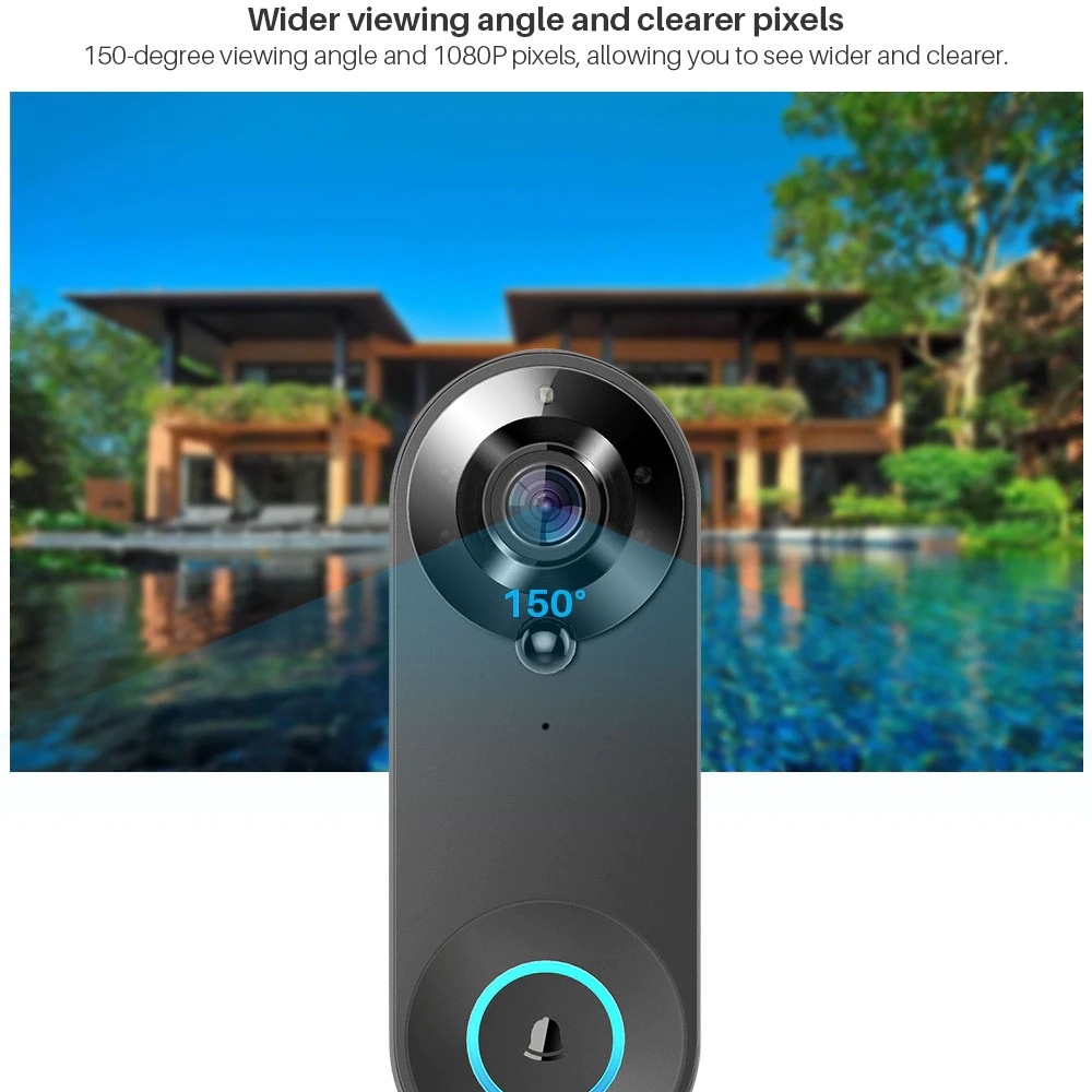 Tuya 1080P беспроводной Wi-Fi  – обзор и цена Home Security No Wifi Needed