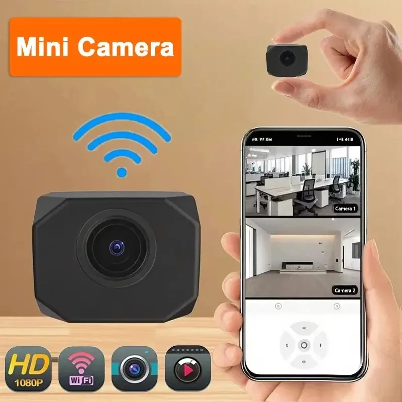 Новая мини-камера Wi-Fi 1080P  – обзор и цена Home Security No Wifi Needed