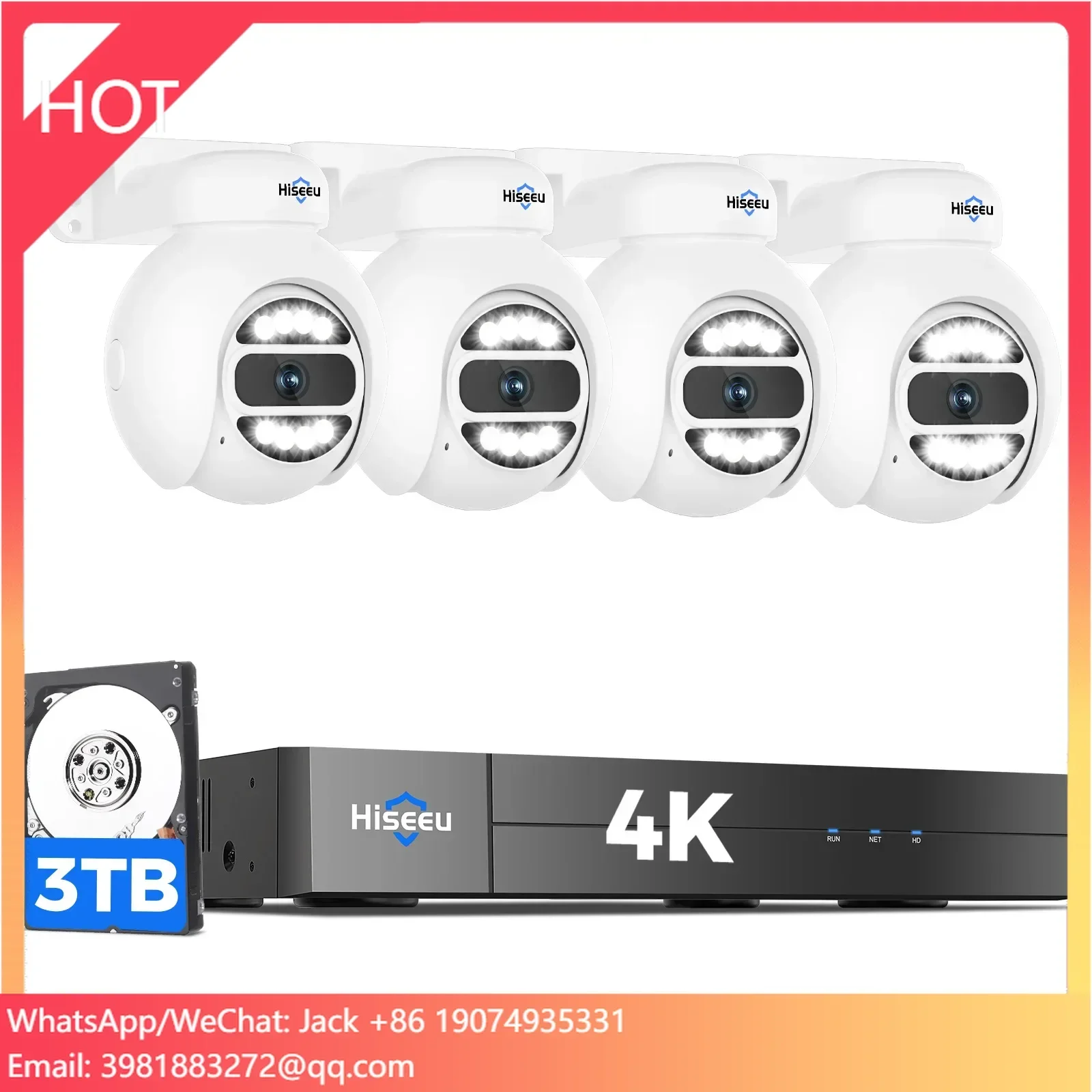 Комплект системы видеонаблюден – обзор и цена Home Security Nvr