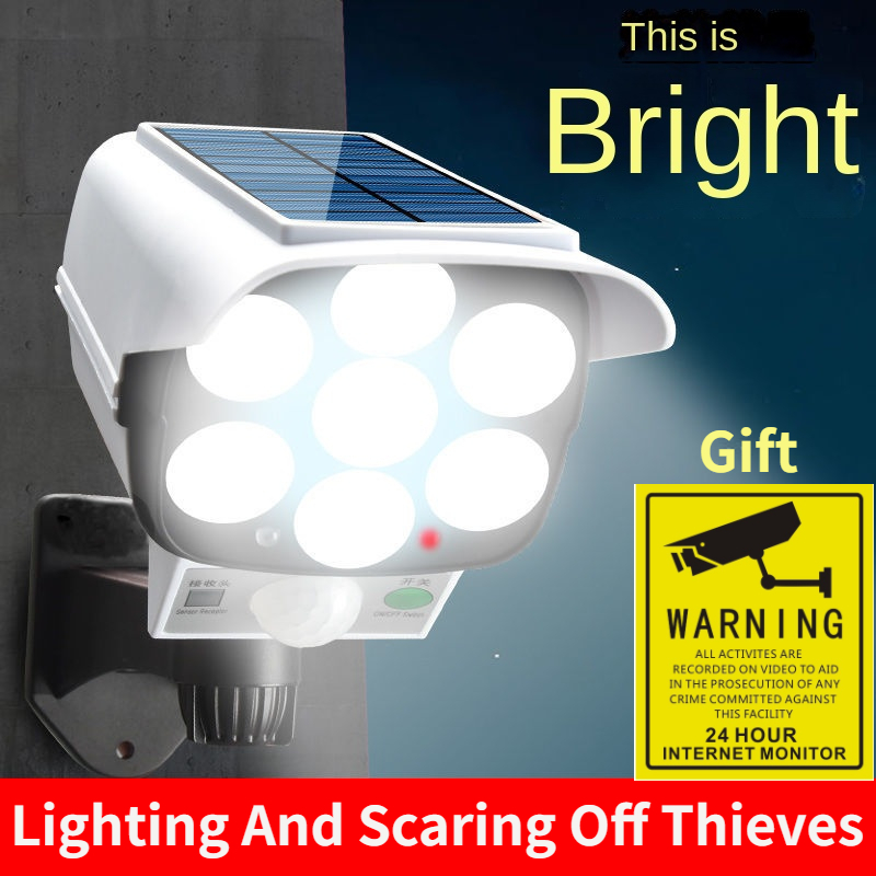 Внешний фонарь с солнечной бат – обзор и цена Home Security Flood Lights