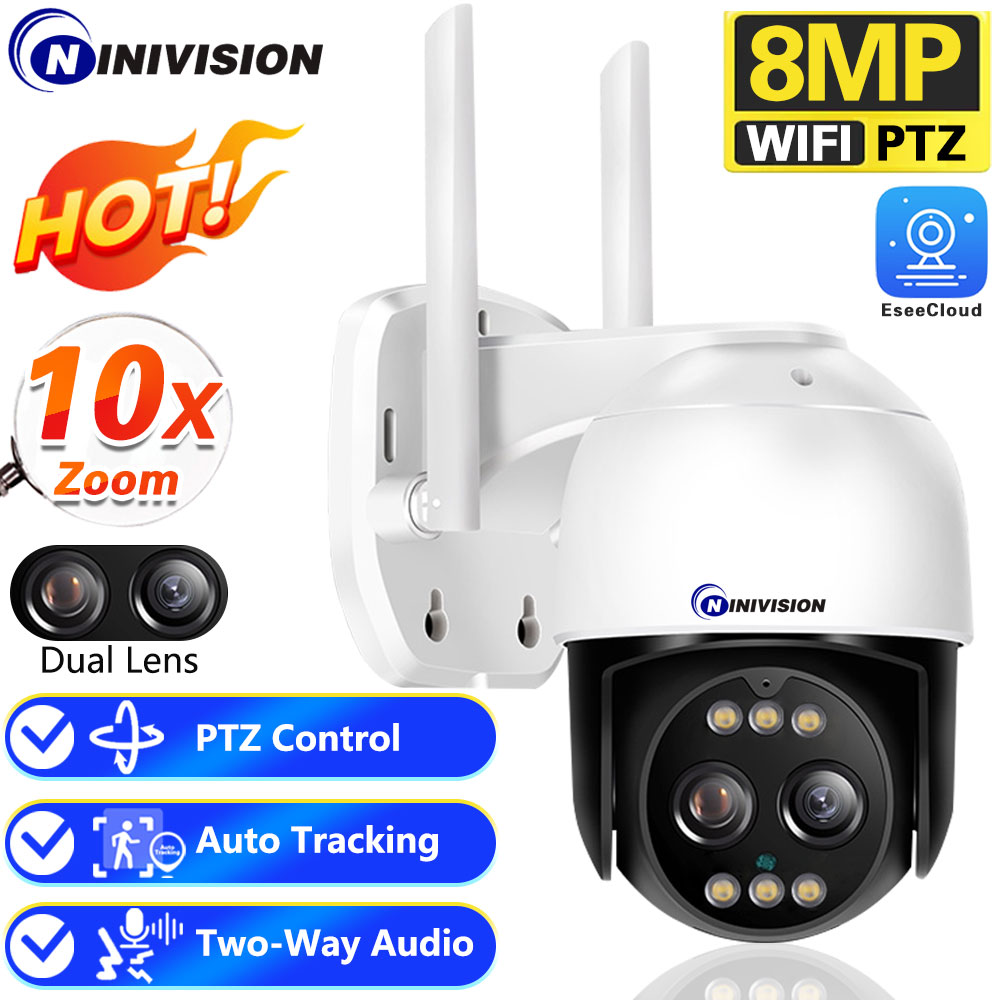 Беспроводная IP-камера с датчи – обзор и цена Ip Camera Outdoor 4K