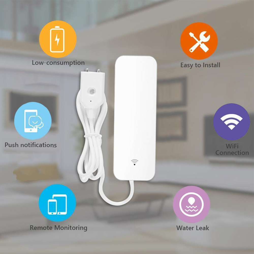 Датчик утечки воды Tuya Wi-Fi, – обзор и цена Home Security Gadgets