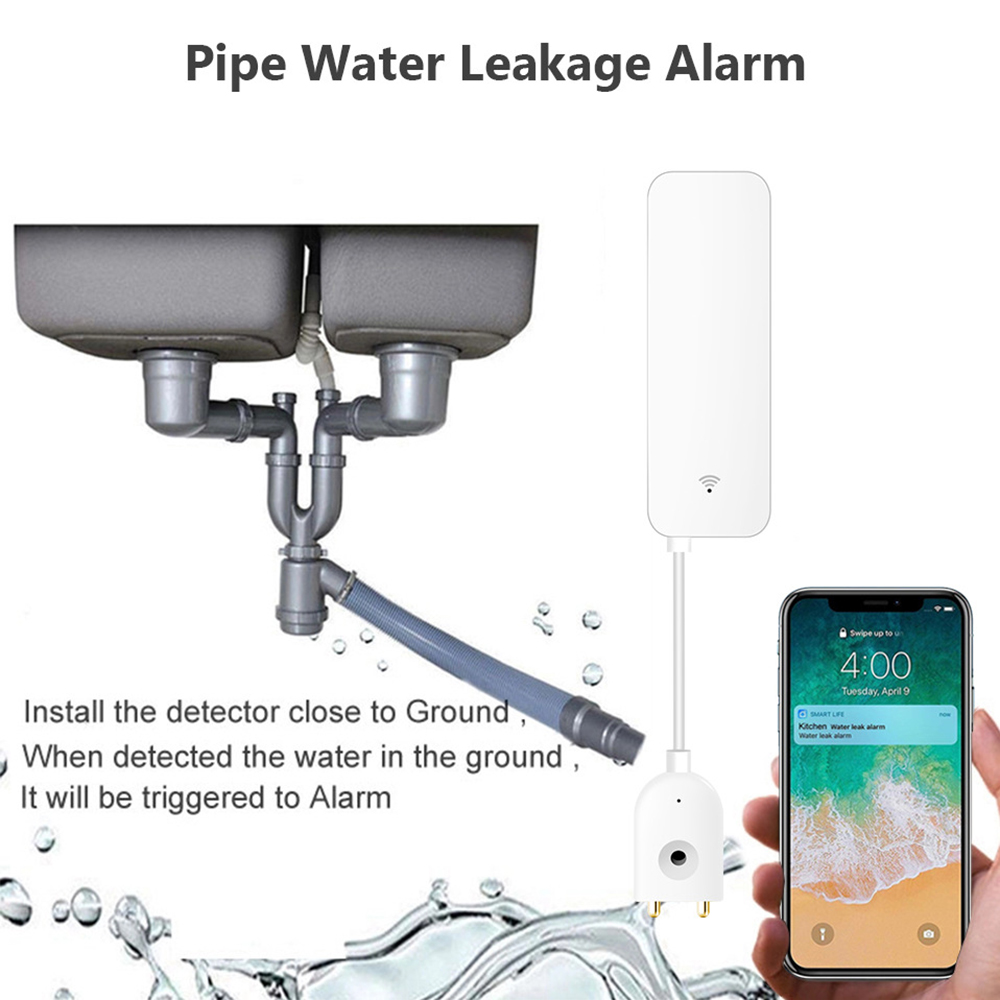 Датчик утечки воды Tuya Wi-Fi, – обзор и цена Home Security Gadgets