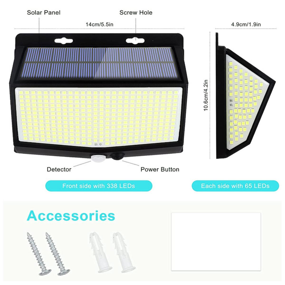 Трехсторонний светодиодный нас – обзор и цена Home Security Flood Lights
