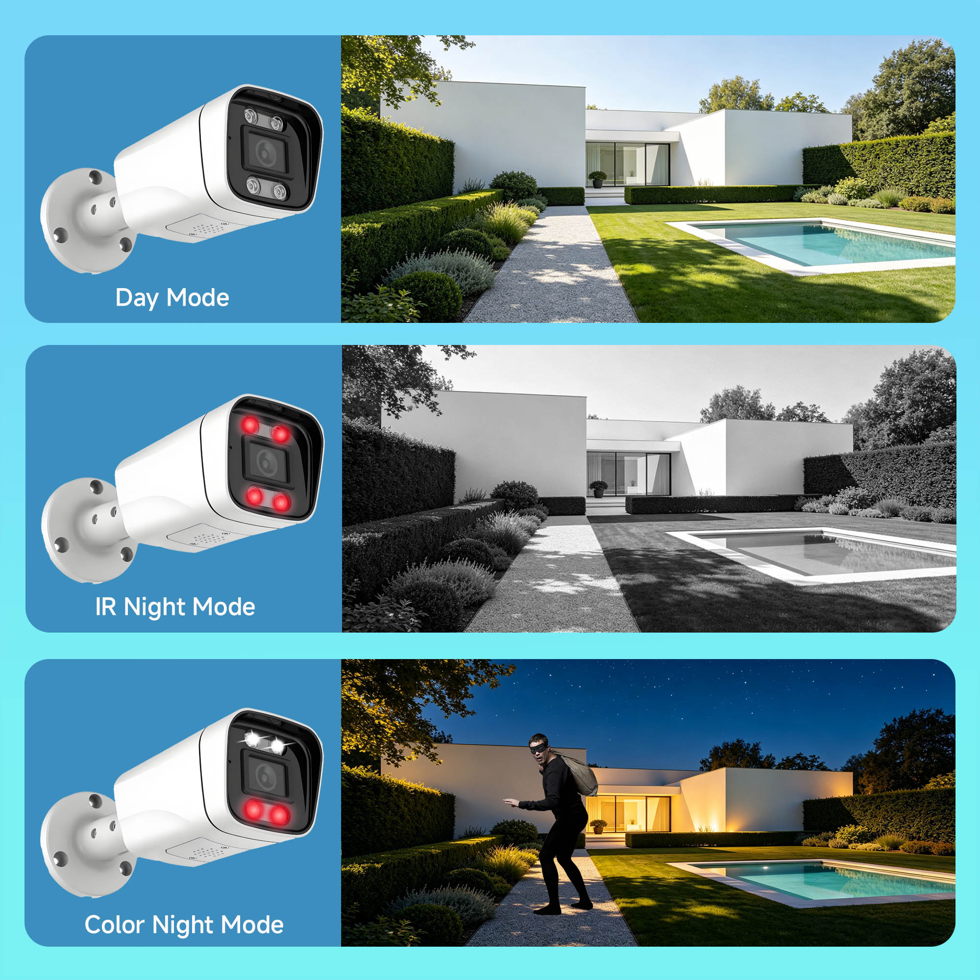 Комплект системы видеонаблюден – обзор и цена Home Security Nvr