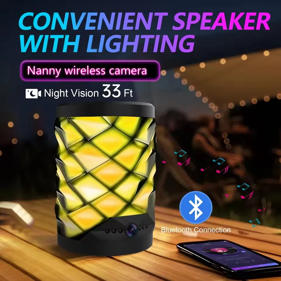 Мини-камера HD с Wi-Fi и Bluet – обзор и цена Home Security Flood Lights