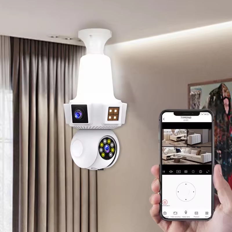 6MP V380pro APP Dual Lens Полн – обзор и цена Home Security Flood Lights