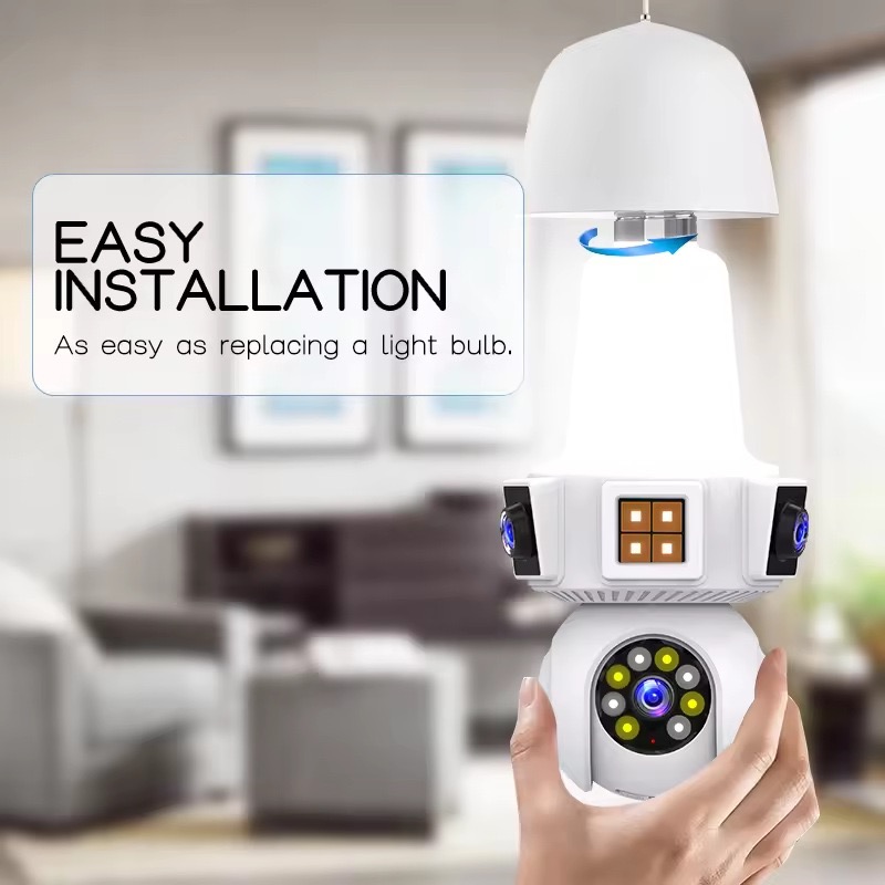 6MP V380pro APP Dual Lens Полн – обзор и цена Home Security Flood Lights