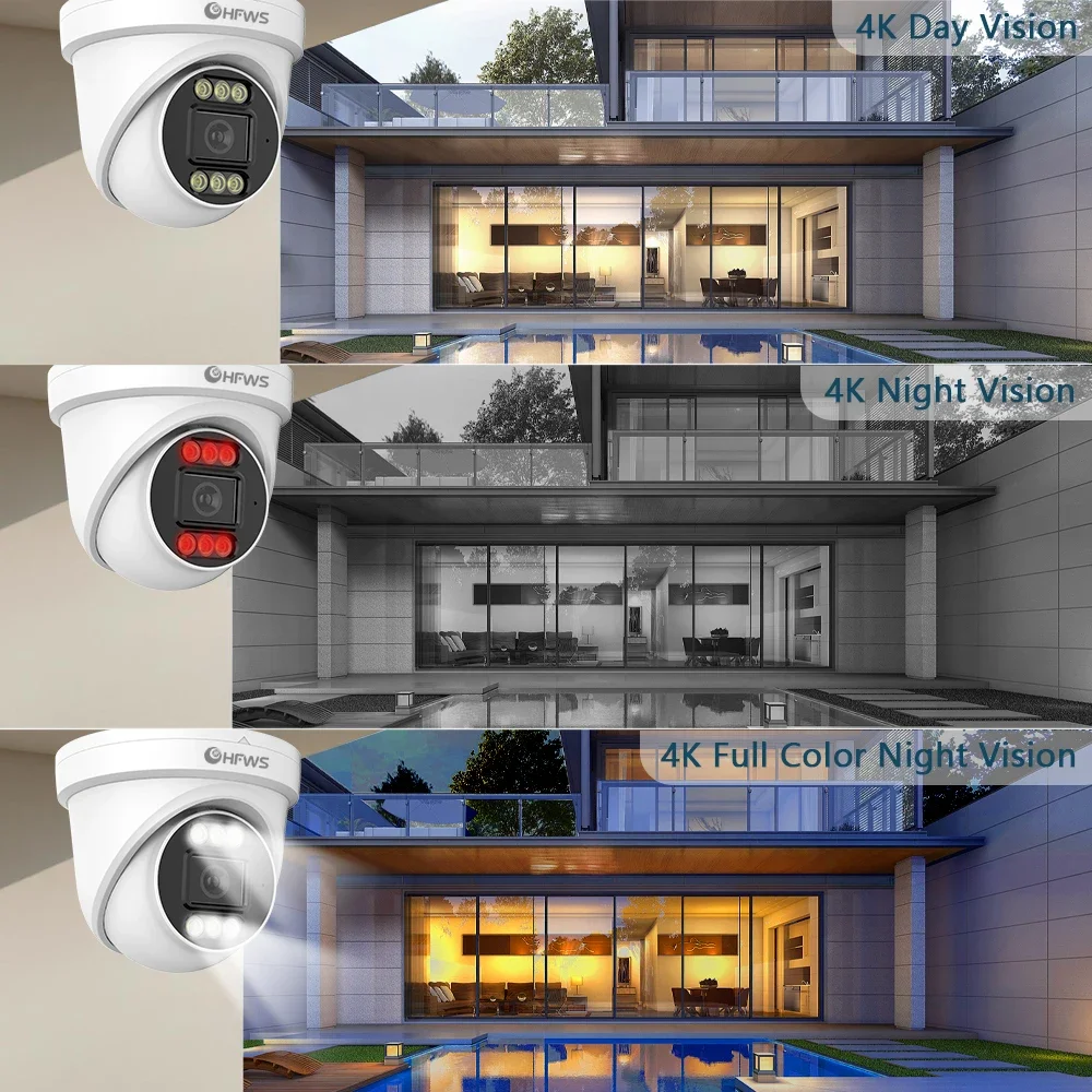 OEM 8 МП 4K 25 кадров/с PoE IP – обзор и цена Ip Camera Outdoor 4K