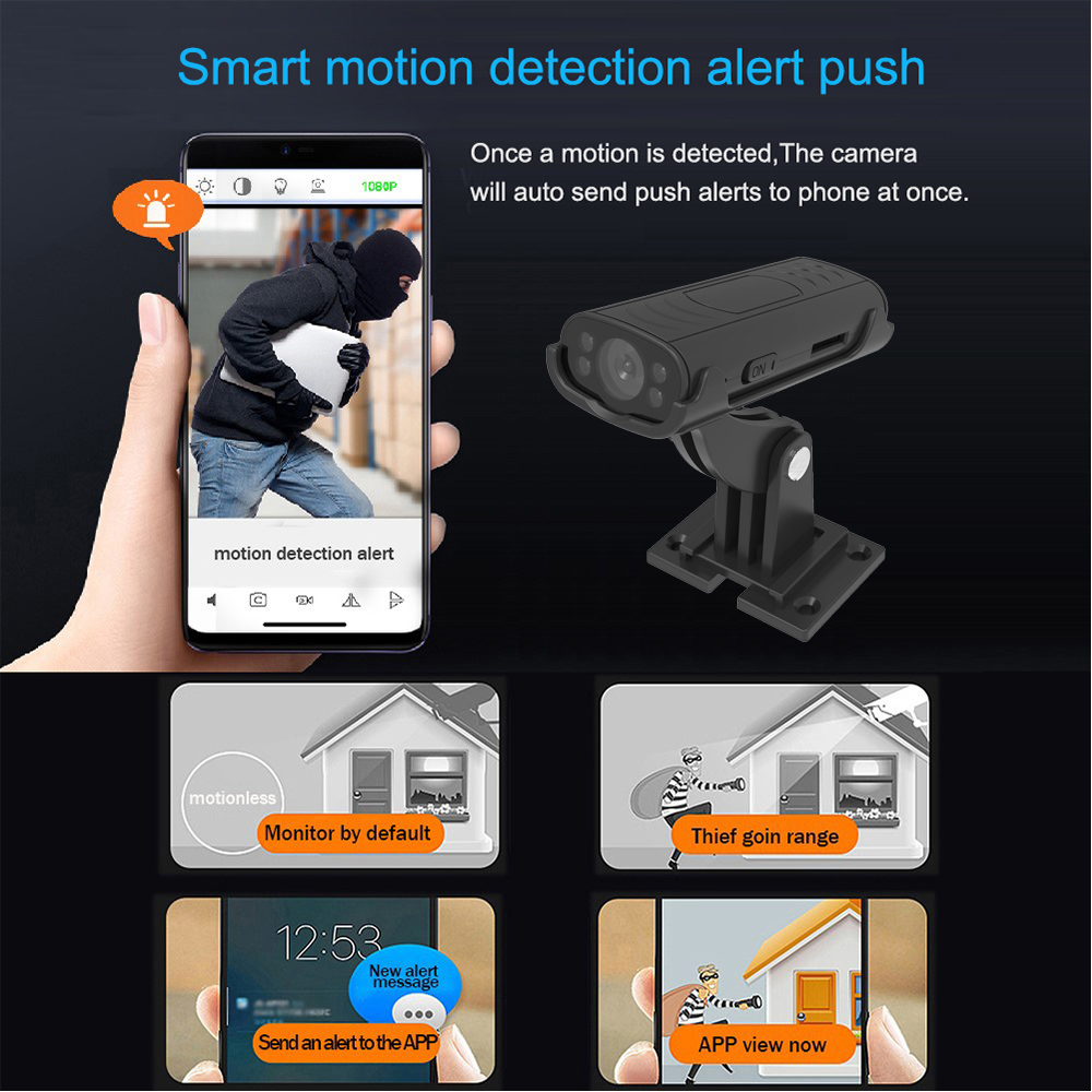 Миниатюрная беспроводная Wi-Fi – обзор и цена Home Security No Wifi Needed