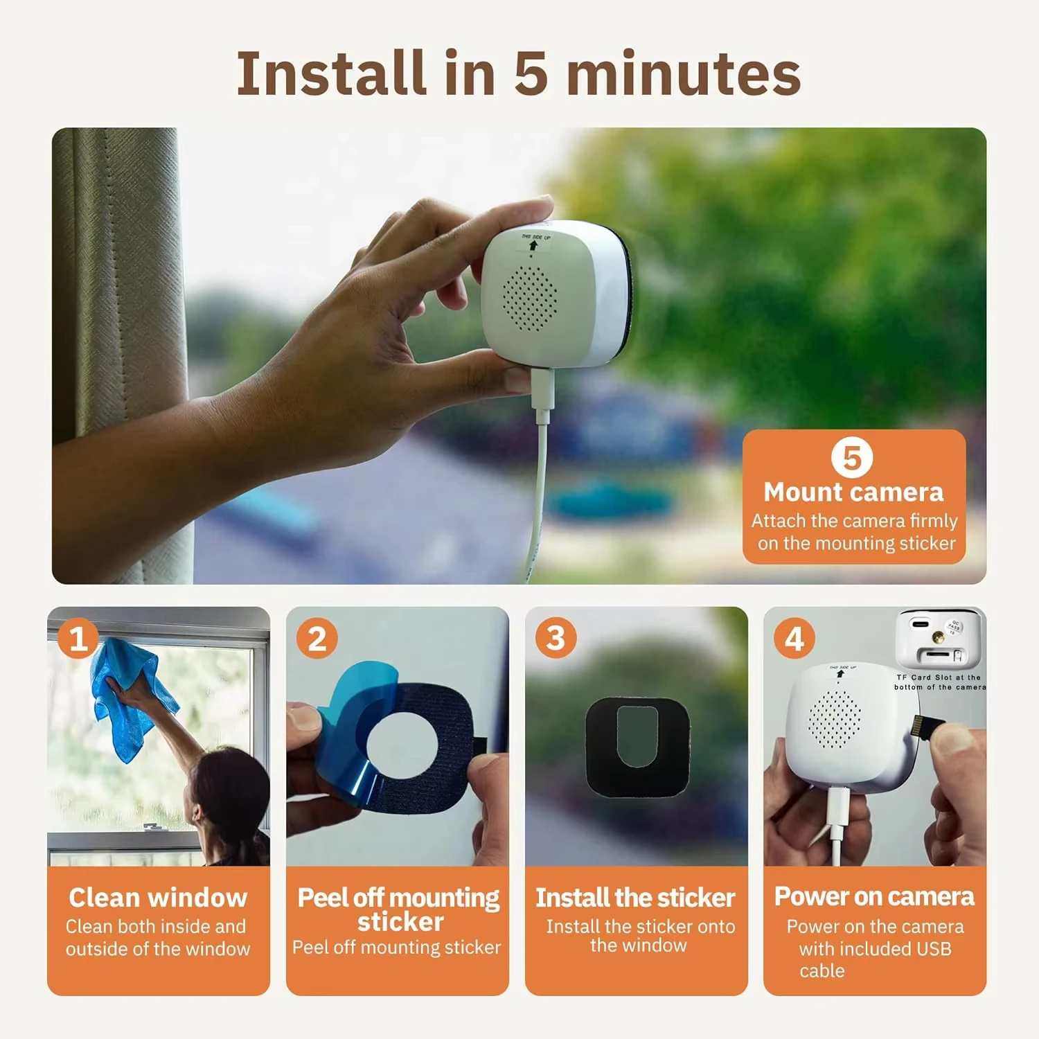 Новая 4K WiFi-камера для видео – обзор и цена Home Security No Wifi Needed