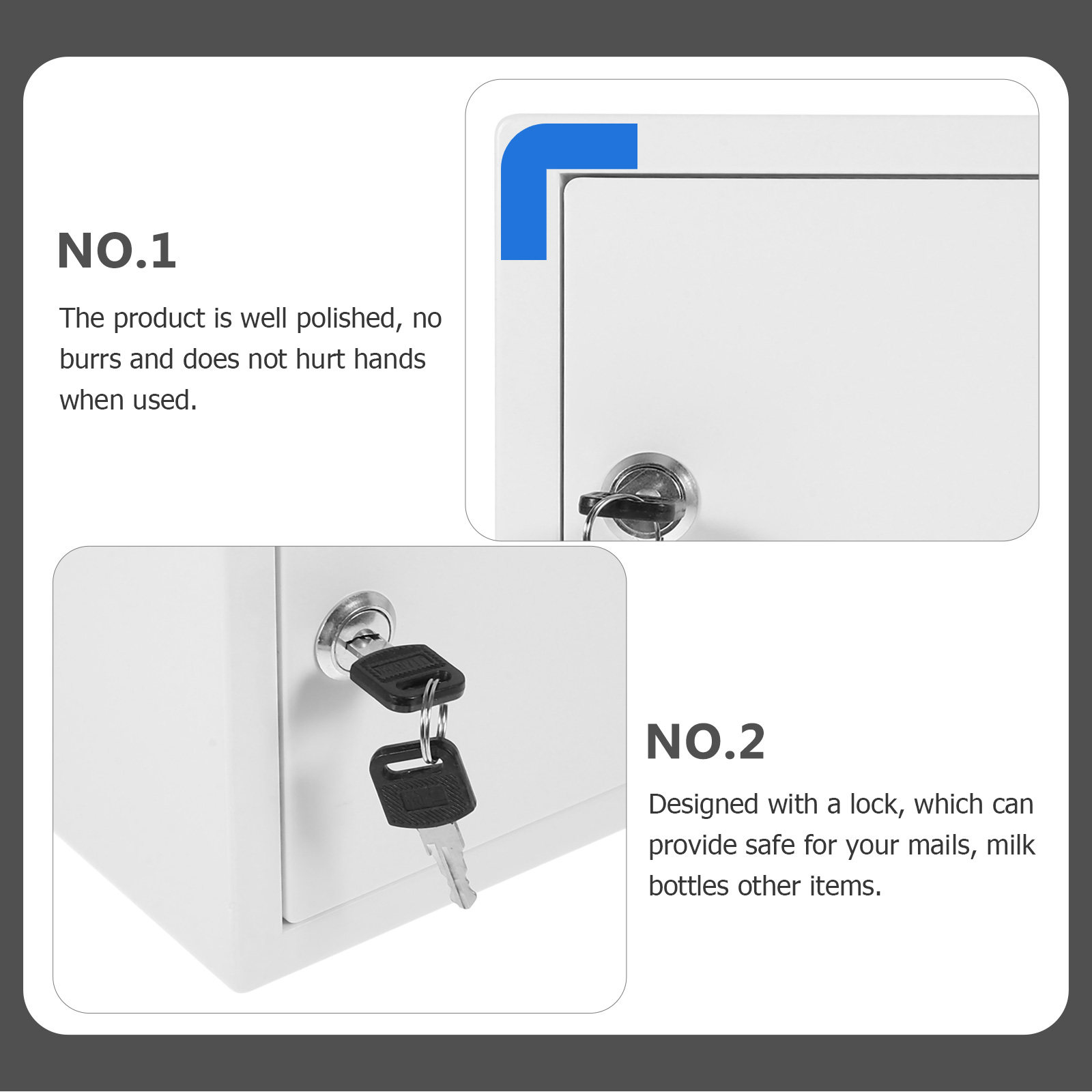 Настенный пластиковый почтовый – обзор и цена Home Security Letters