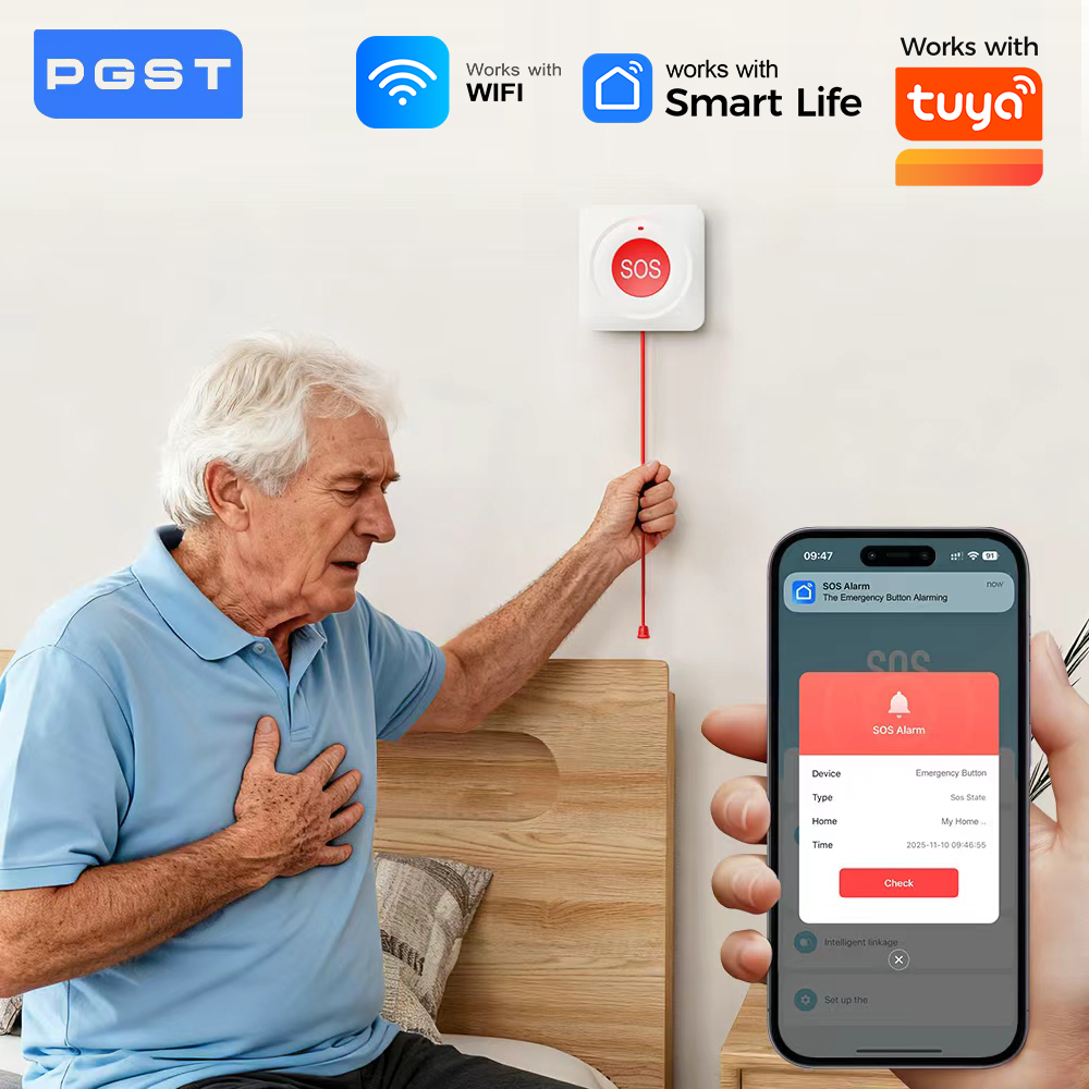 Кнопка SOS Wi-Fi Zigbee, совме – обзор и цена Home Security Guard