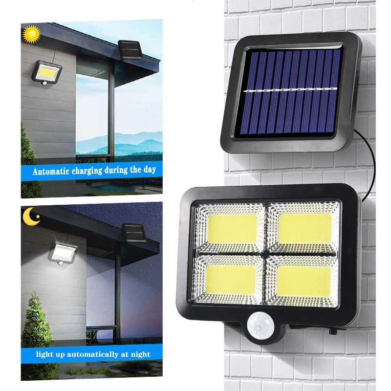 Светодиодный солнечный разделе – обзор и цена Home Security Flood Lights