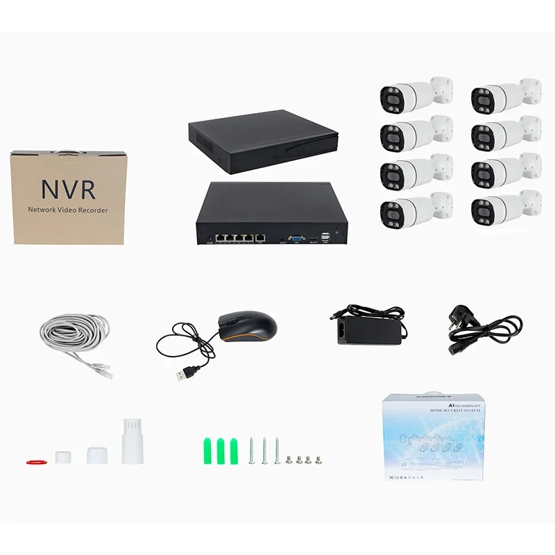 Комплект 8-канальной 5-мегапик – обзор и цена Nvr Kit 8 Channel