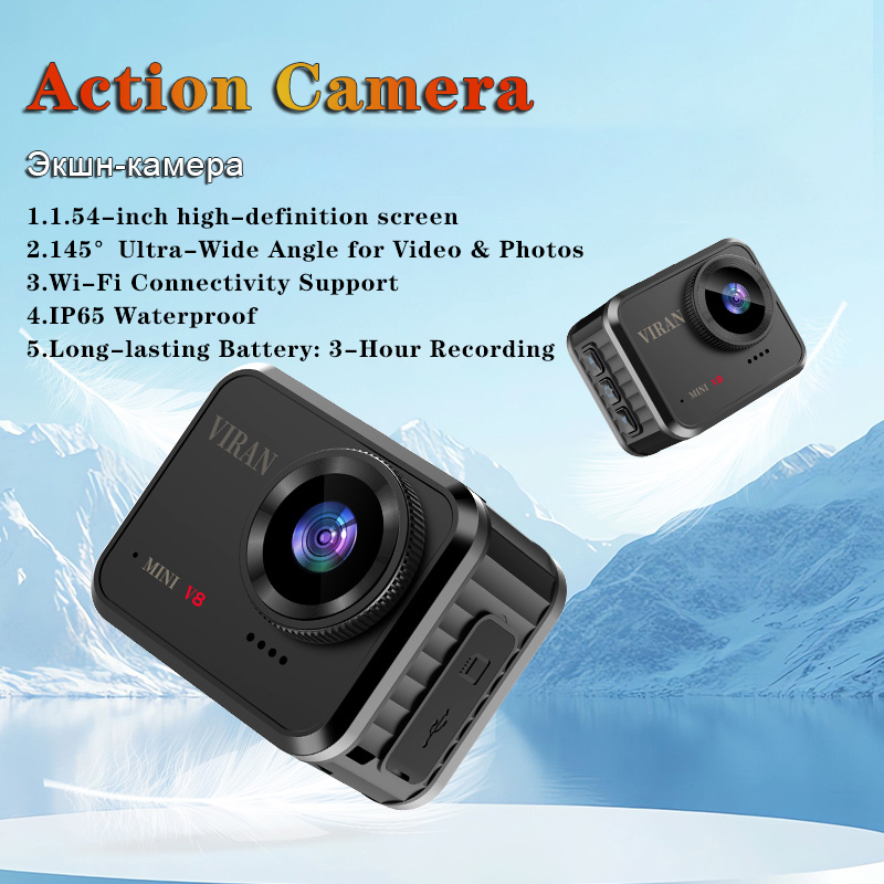 Мини-экшн-камера 4K Ultra HD 1 – обзор и цена Ip Camera Outdoor 4K