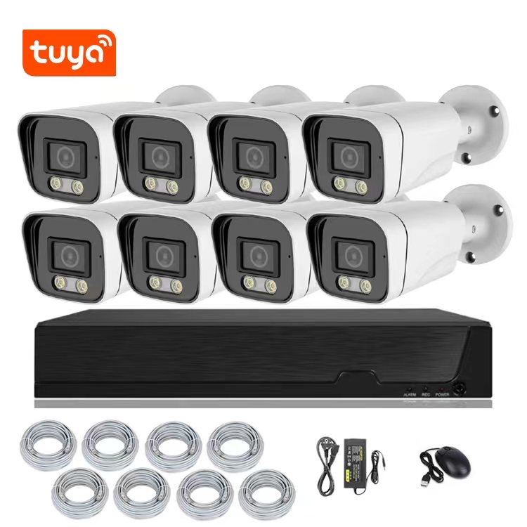 Комплект IP-камер Tuya CCTV с  – обзор и цена Nvr Kit 8 Channel