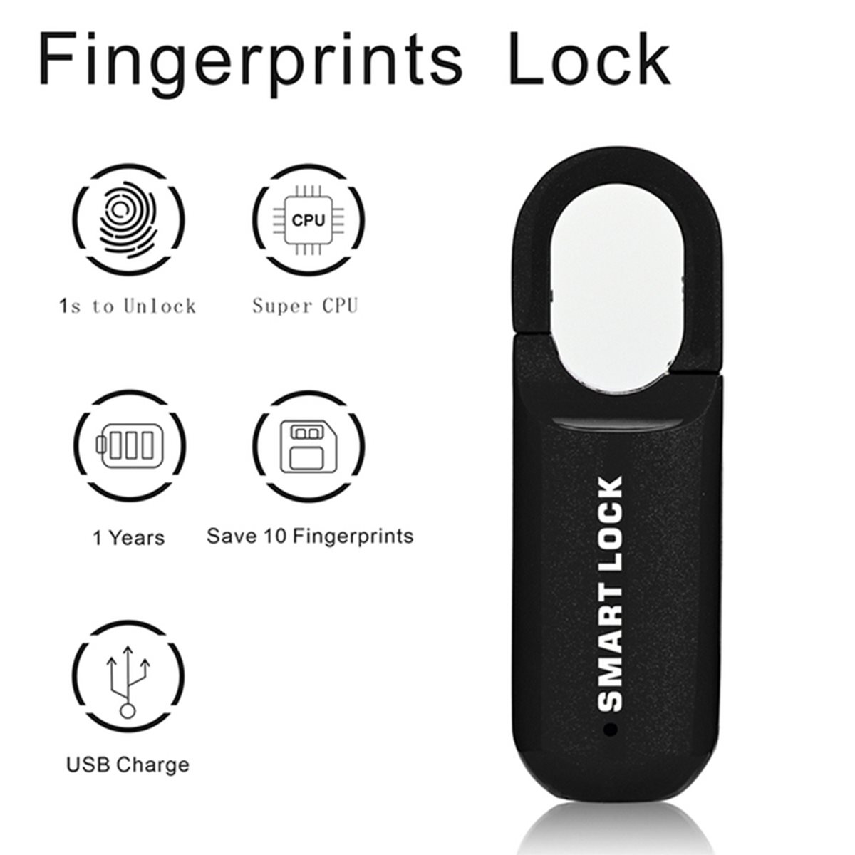 BAAE 2X Замок с отпечатком пал – обзор и цена Home Security Locks For Doors