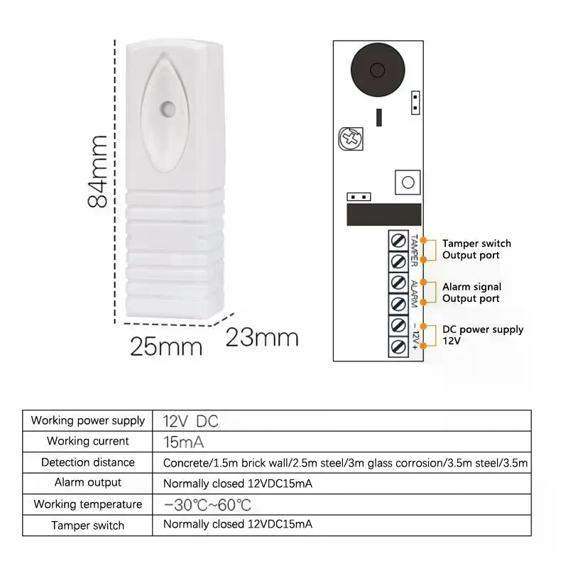 Проводной фотоэлектрический да – обзор и цена Home Security Alarm System