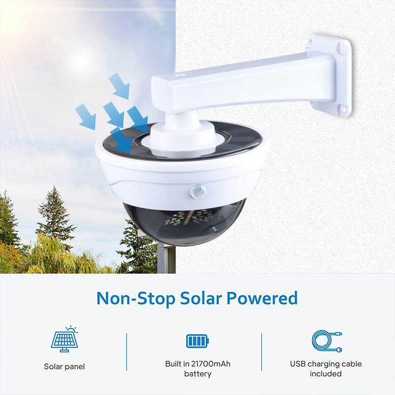 Обновленный уличный солнечный  – обзор и цена Home Security Flood Lights