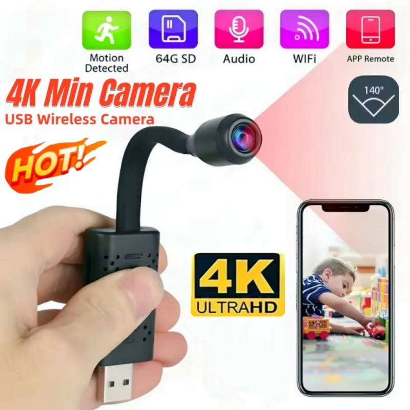 4K USB-камеры наблюдения Wi-Fi – обзор и цена Home Security No Wifi Needed